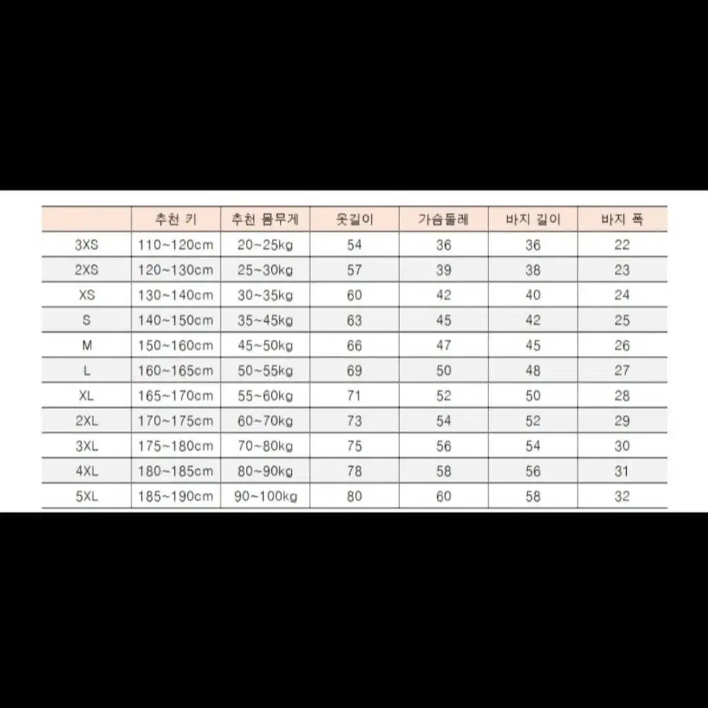 슬램덩크 북산 저지 서태웅 상하의 세트 2XL