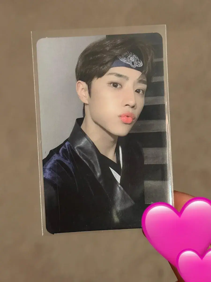 The Boyz sunwoo hwarang Coaster Rotating photocard WTS