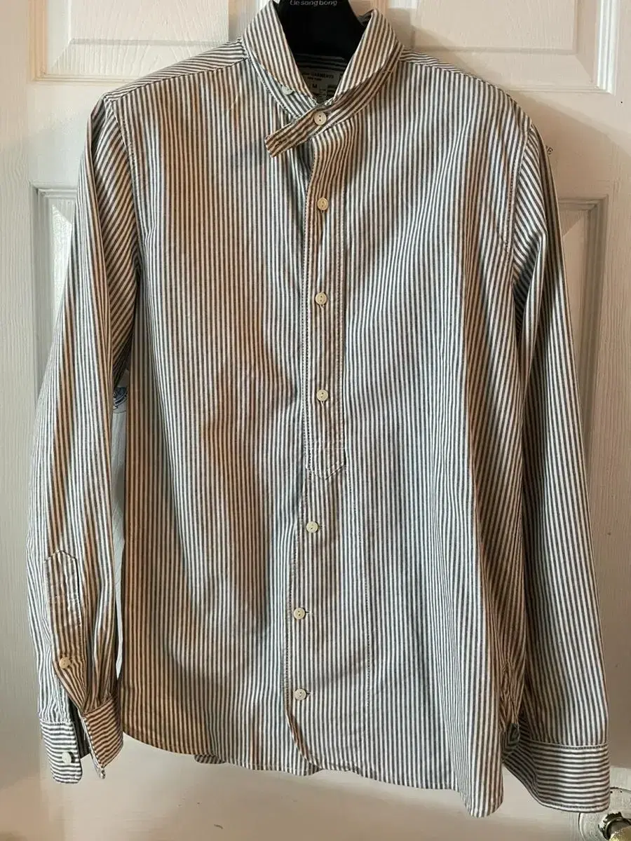 A.blue GARMENTS Striped Work Shirt in Amecazi