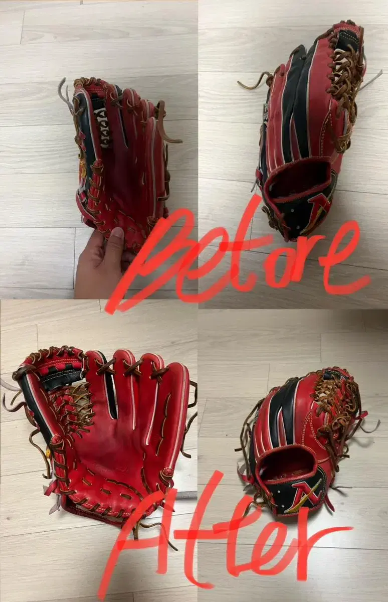 Reshaping a ruined vahn glove, taming a new one