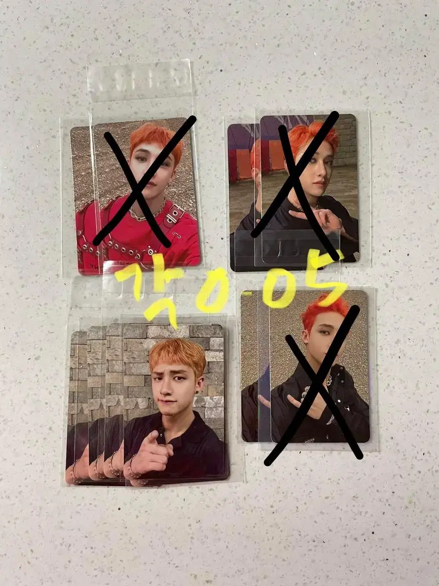 Straykids No E.JI Double Sided bang chan photocard WTS