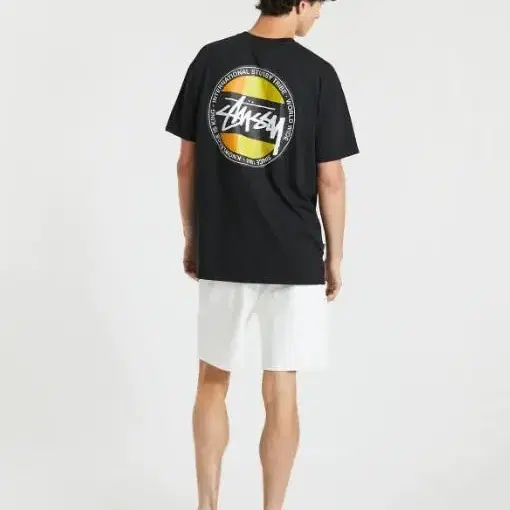 stussy 클래식도트 티셔츠