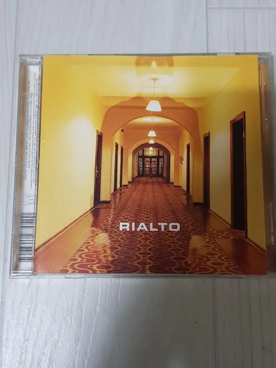 모던록 브릿팝 Rialto-Rialto 리알토 씨디 rockcd