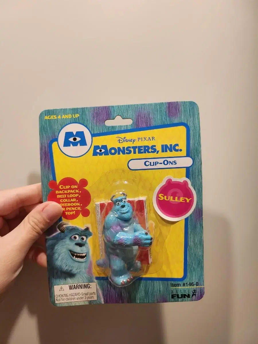 Disney Pixar Monsters, Inc. Sullivan Figures