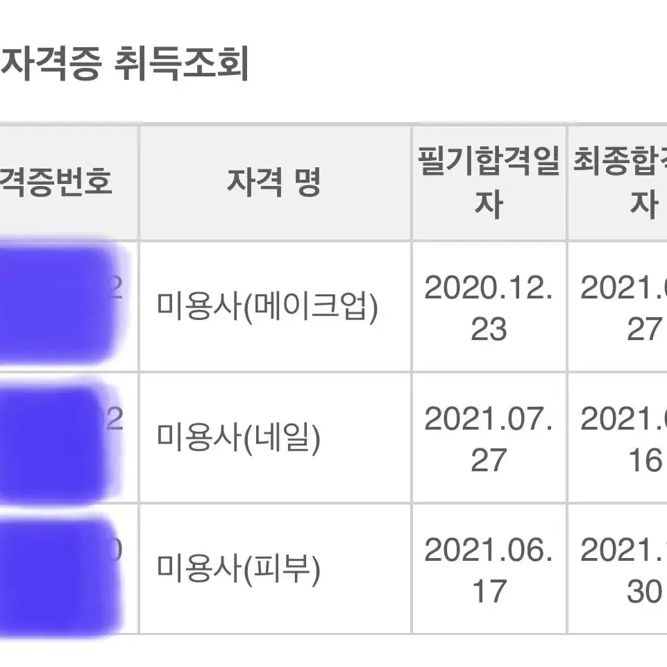 피부 국가자격증 모델 해드립니다