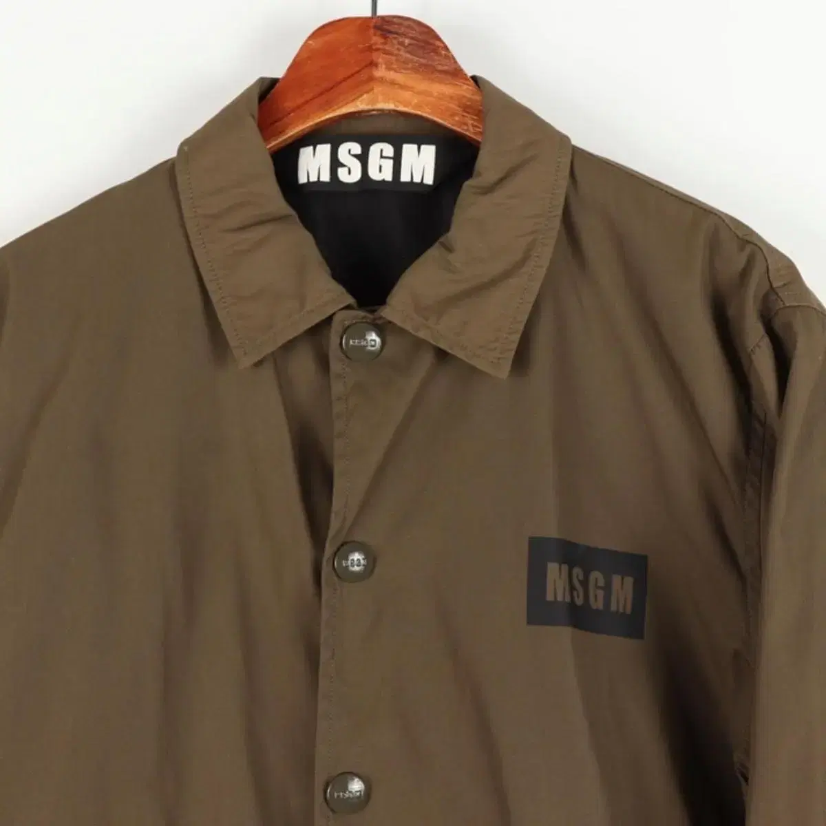 엠에스지엠(MSGM) 코치 자켓 점퍼 블루종 항공점퍼