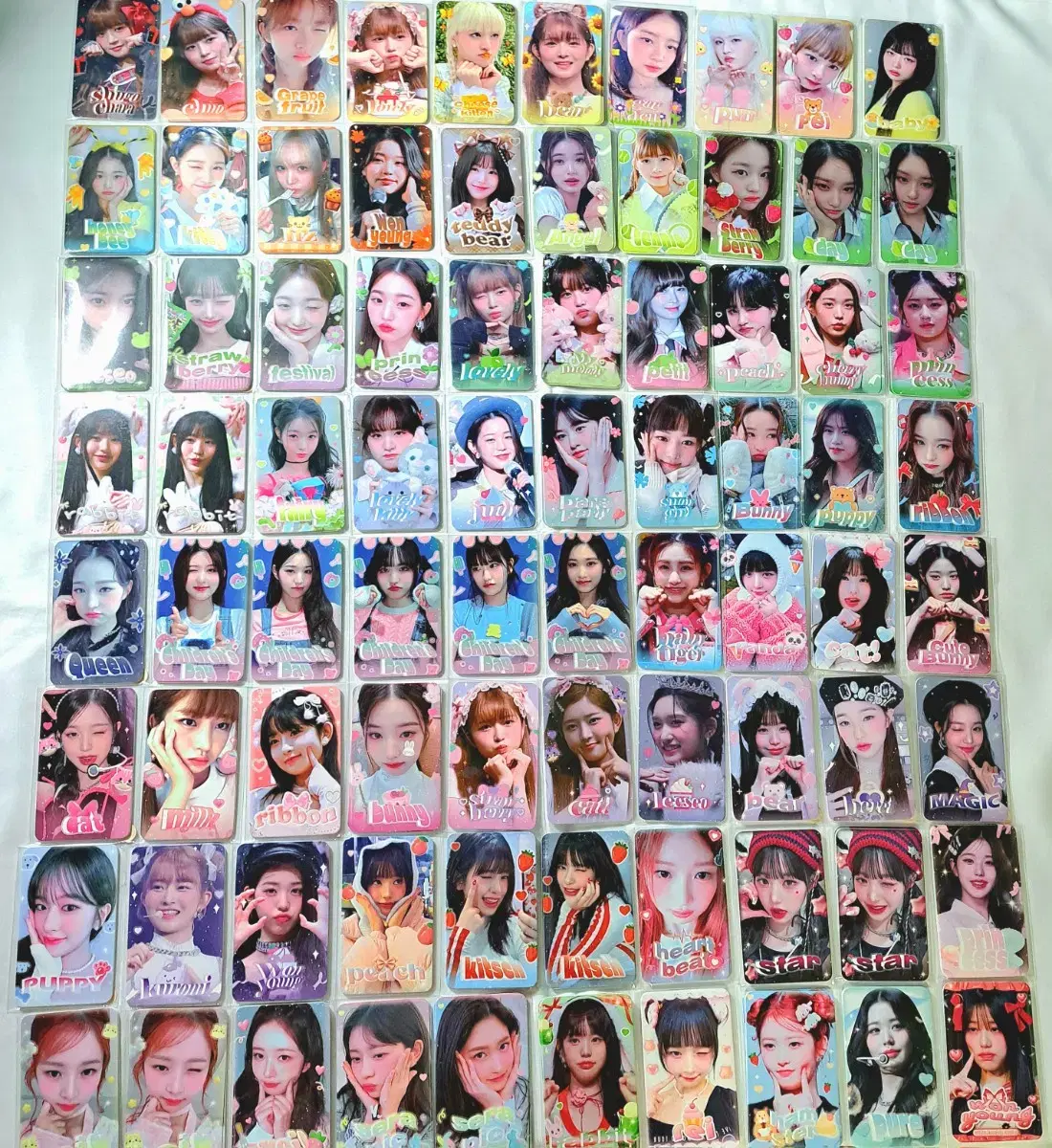 ive unofficial goods up to 3x lanbak ㅅㅊ wonyoung racer yujin gaeul liz photocard postcard