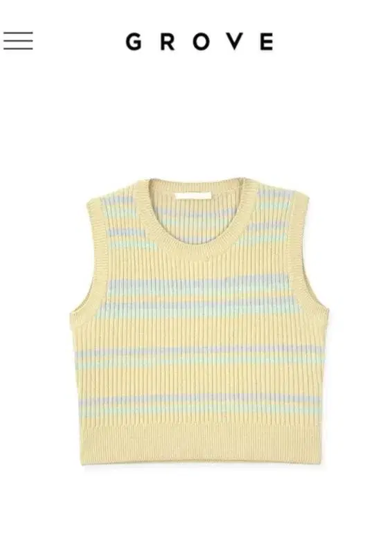 그로브 GROVE VEST yellow