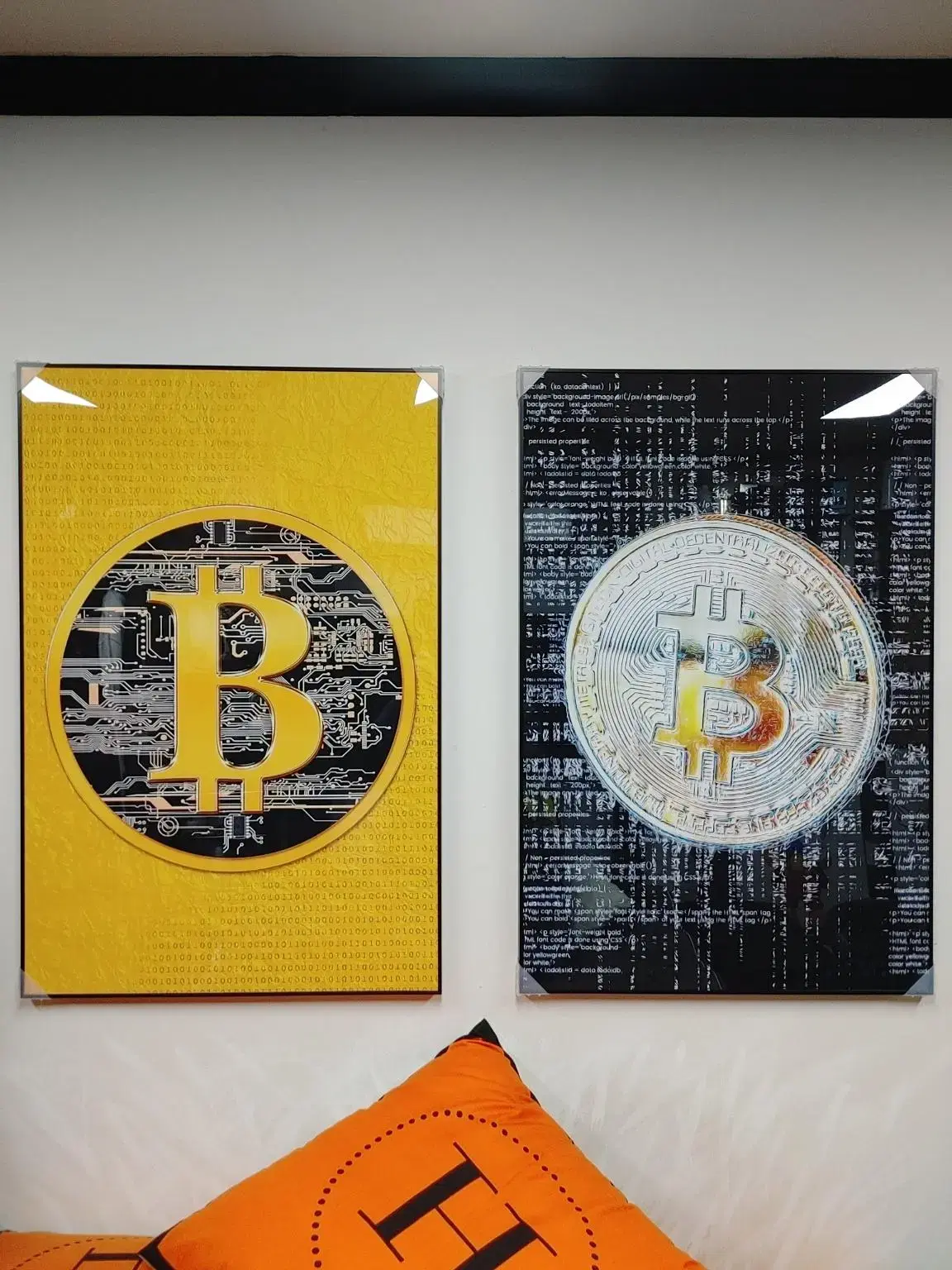 모던 뮤지움 인테리어용 비트코인 반도체 팝아트 사무실액자 거실액자 카페 | 브랜드 중고거래 플랫폼, 번개장터