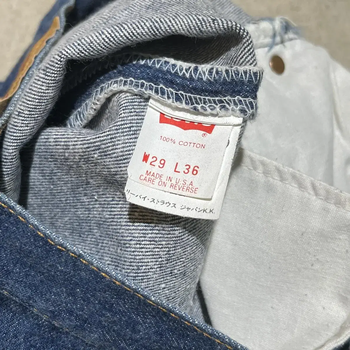 [29X36] 90s USA Levis 리바이스 501