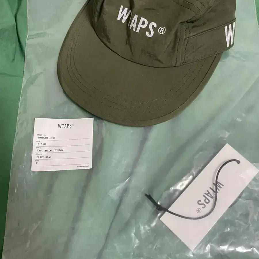 wtaps T-7 01 모자