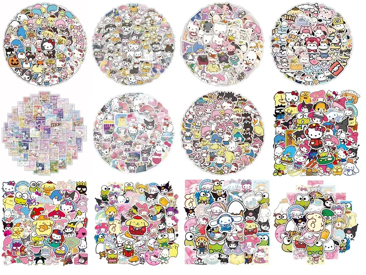 Sanrio and Kirby, Character Sticker Packs