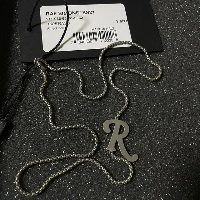 Raf simons R Necklace