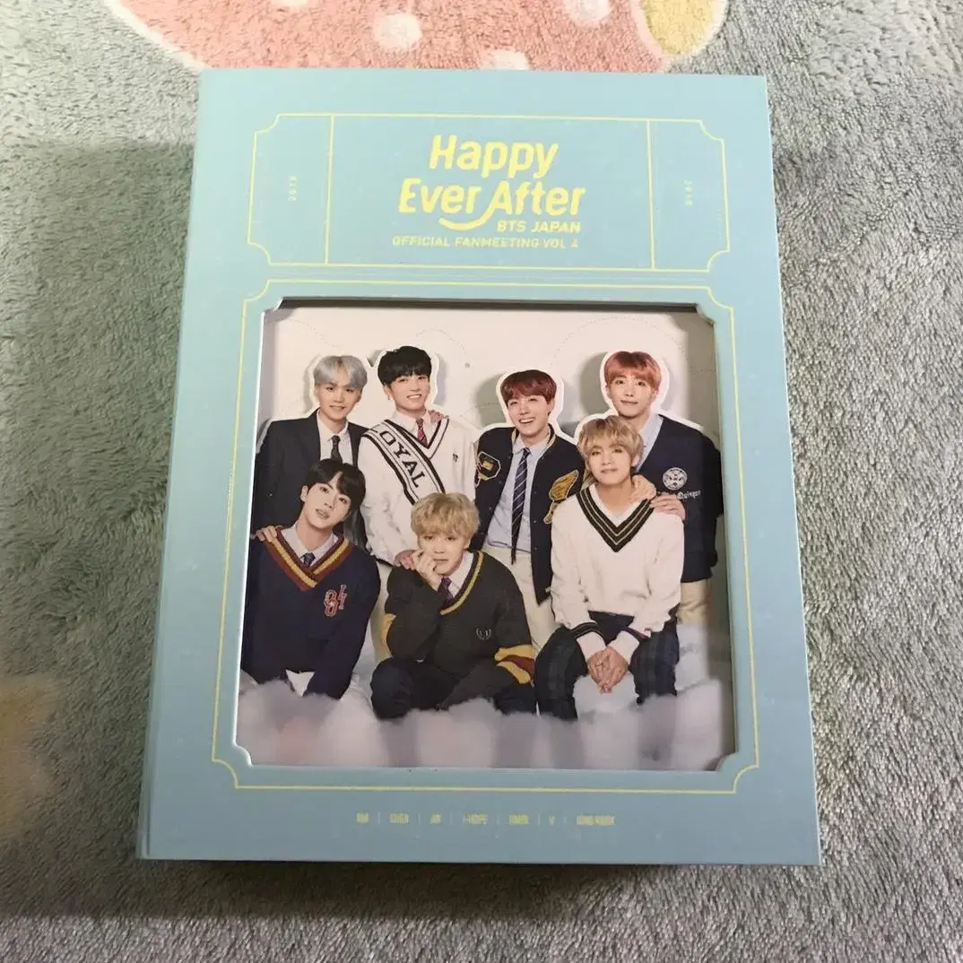 방탄소년단 일본 팬미팅 머스터4기 DVD 디비디 포카 지민 포토카드