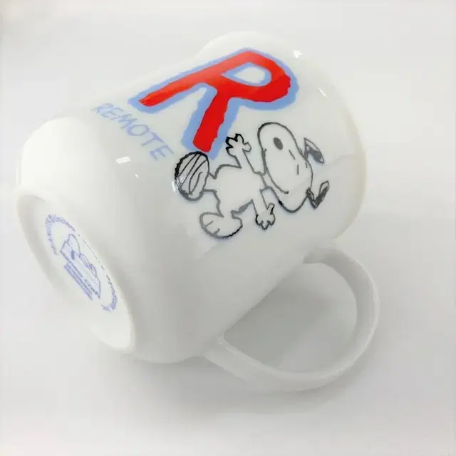 PEANUTS X SNOOPY 피너츠 스누피 리모트 R 머그컵 A449