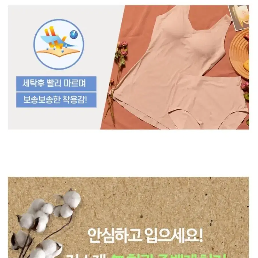 누디쉐이퍼 시즌10 스킨 2개 뱃살쏙 보정 속옷 무봉제 브라탑 나시