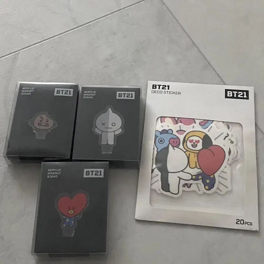 방탄소년단 BT21 아크릴 스탠드