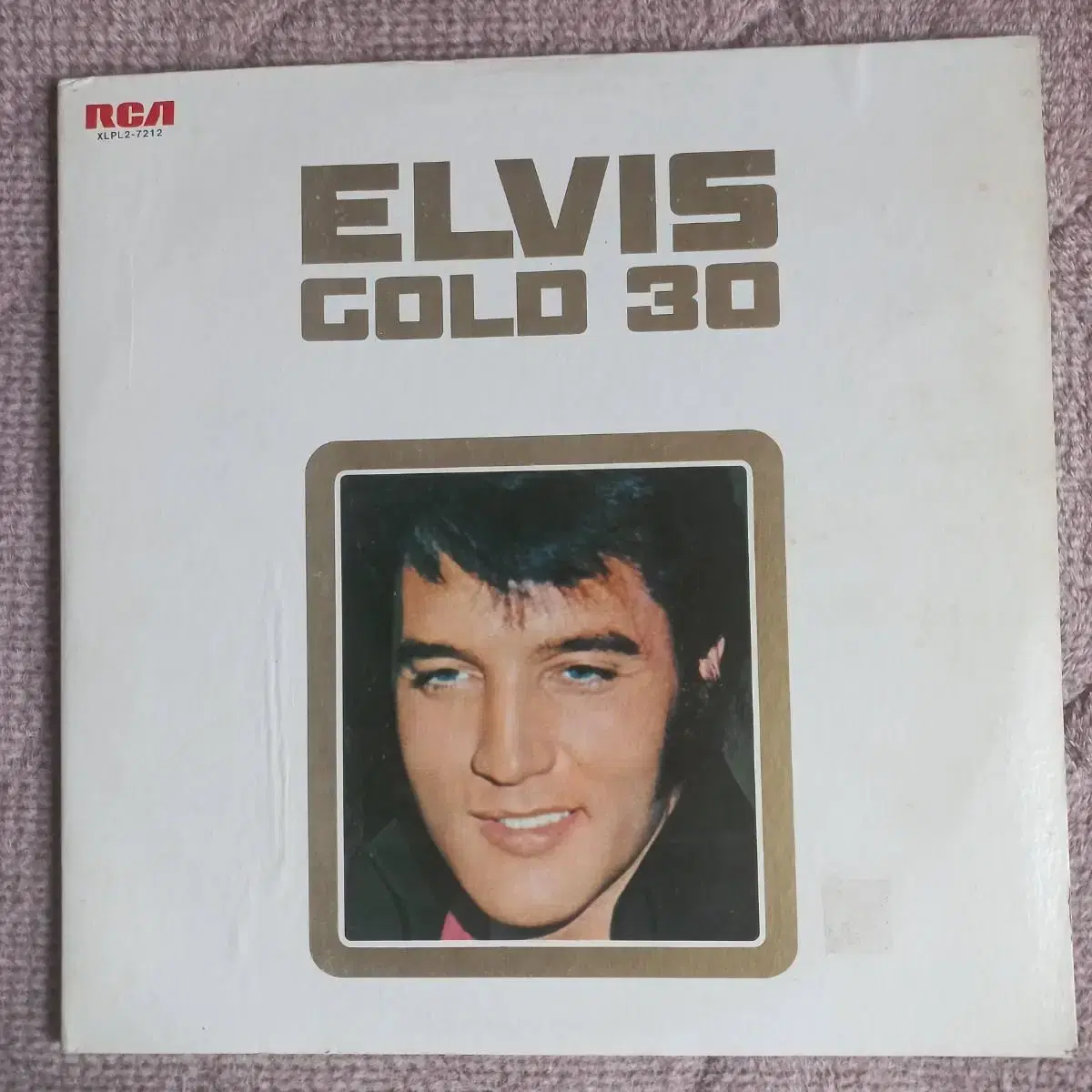 Lp중고 엘비스 ELVIS GOLD 30 2LP 음반 판매합니다