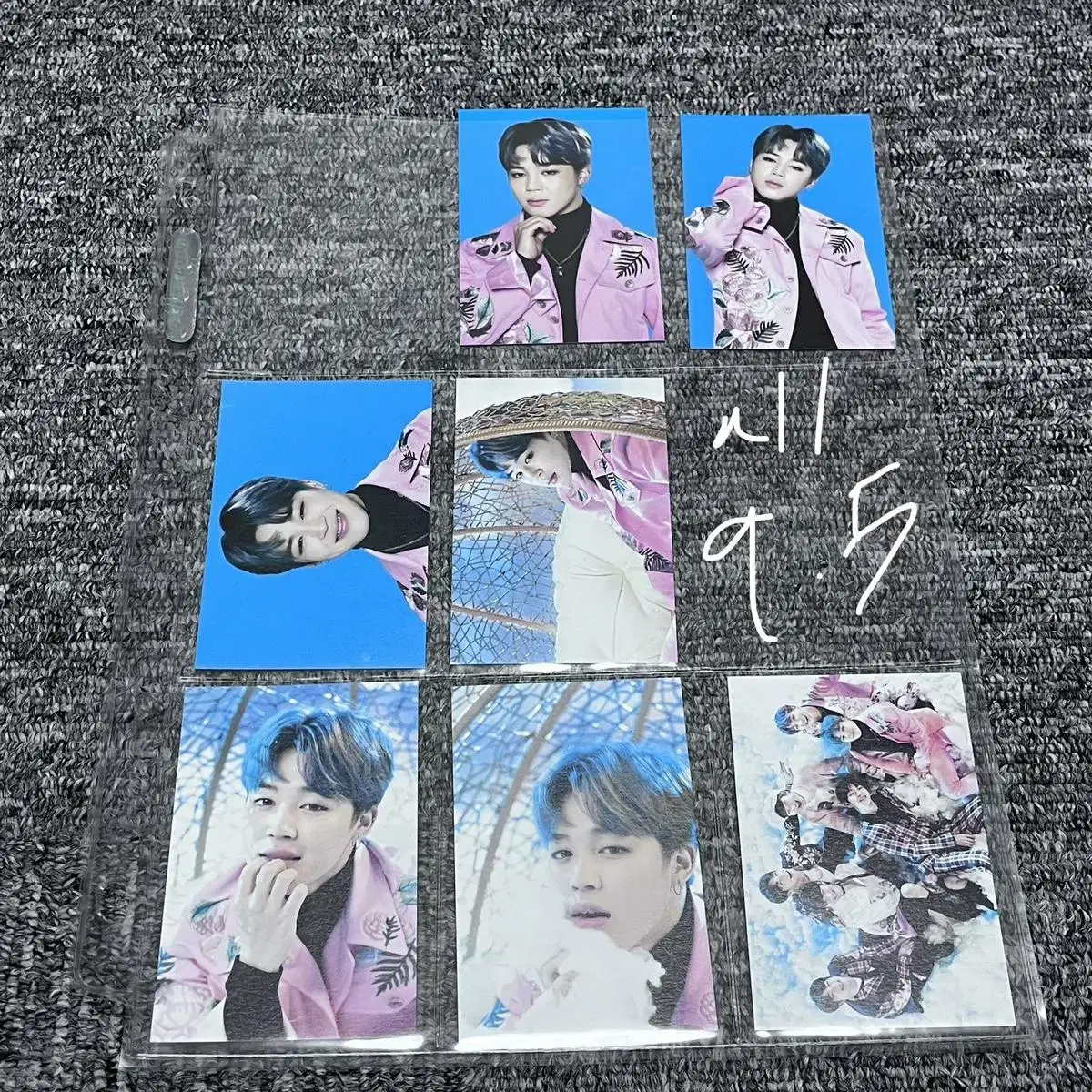 Enul available) bangtan jimin Minipoca jun de ball to de ball photocard sell (winkon to dalmajung)