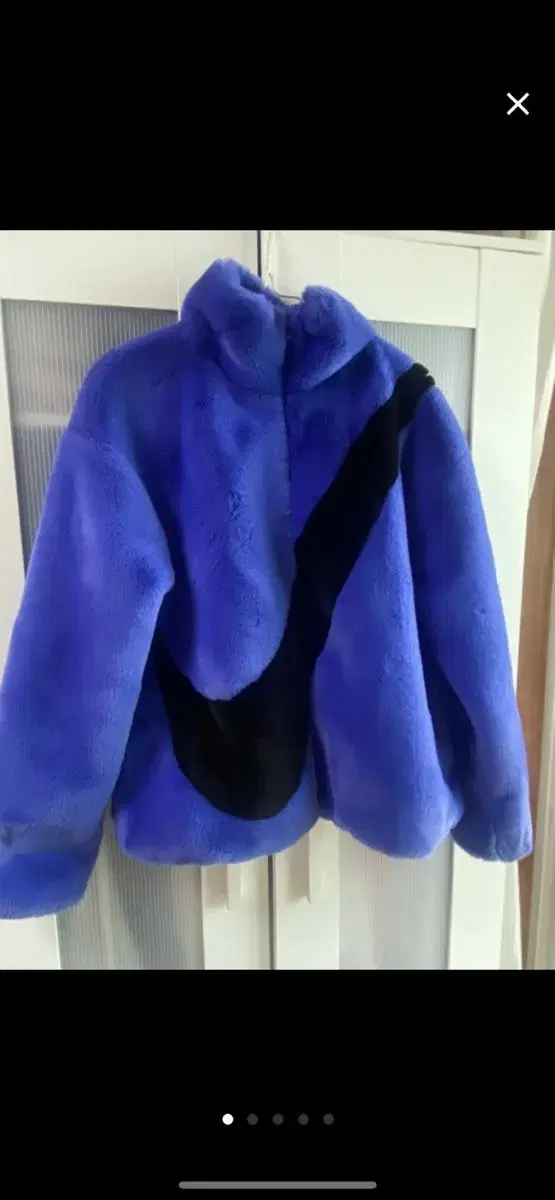 Rare and unobtainable Nike Big Swoosh fur jacket