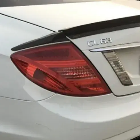 벤츠 w216 cl63 cl550 리어 스포일러