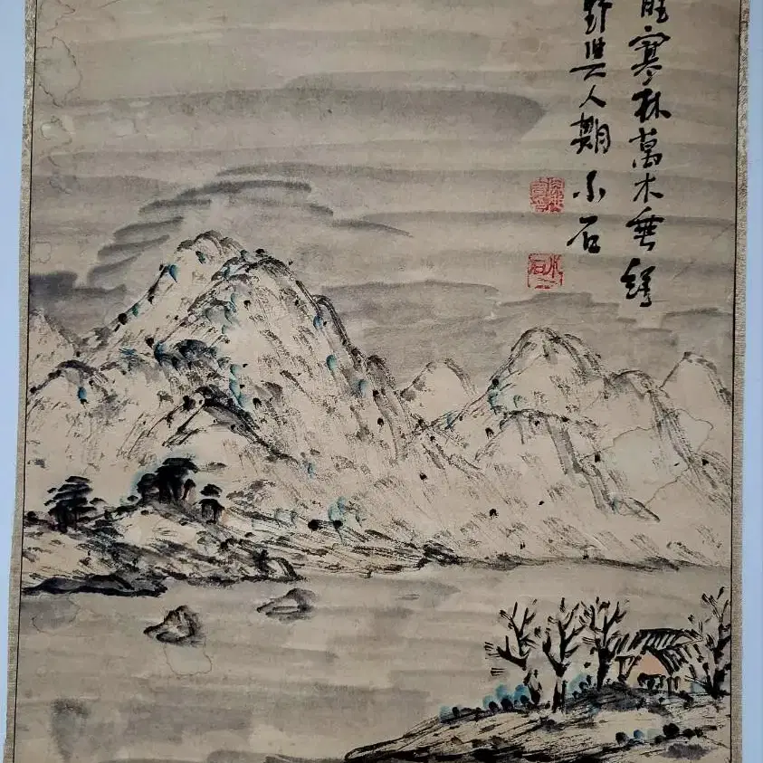 (소석)-산수화(설경)