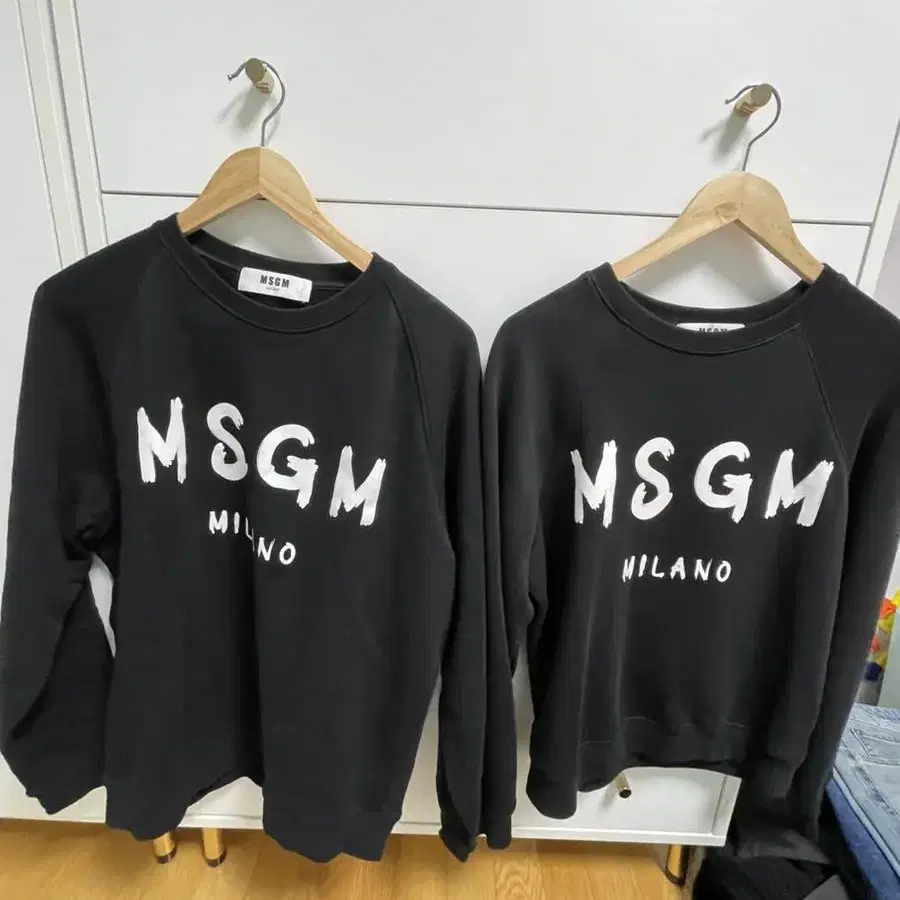 msgm 기모 맨투맨 L(라지), S(스몰) 판매합니다