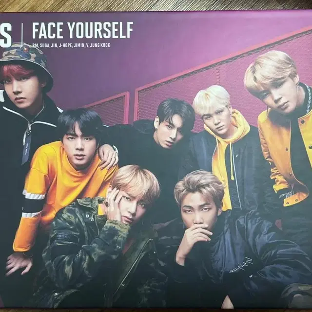 방탄 FACE YOURSELF 일본 초회한정판 CD DVD 팝니다