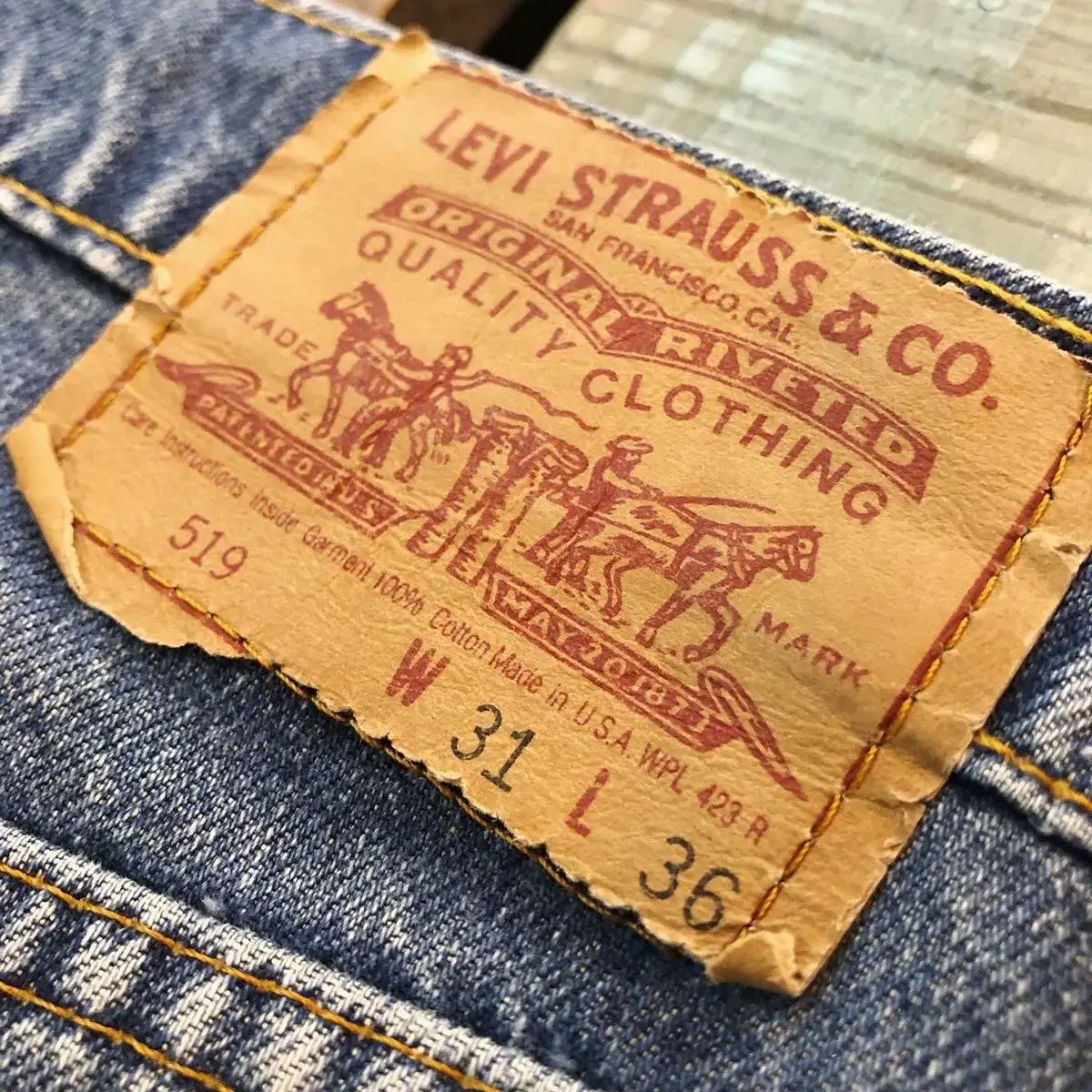 90s usa levis 519 리바이스 519 31인치