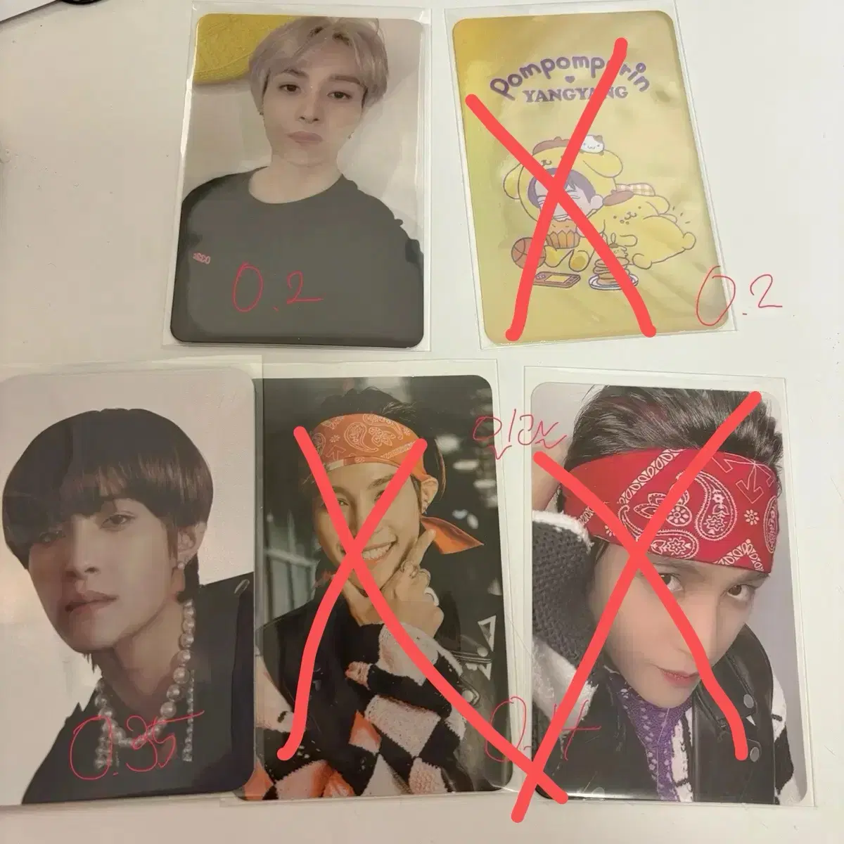 NCT Weights owhat seasons greetings Resonance San Rio Kickback yangyang photocard WTS