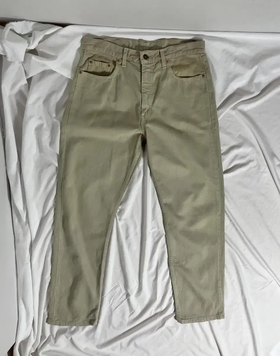 90s Levi's 615-02 Orange Tab Tan Pants