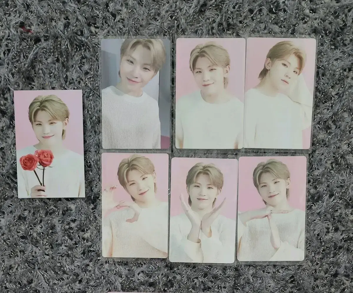 Seventeen Café in Seoul woozi DeVolo Set photocard TC