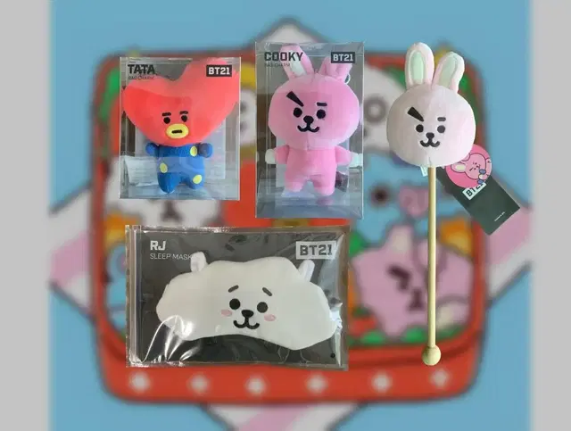 BT21방탄 방탄소년단 캐릭터 굿즈 (뷔 타타 정국 쿠키 진 알제이)