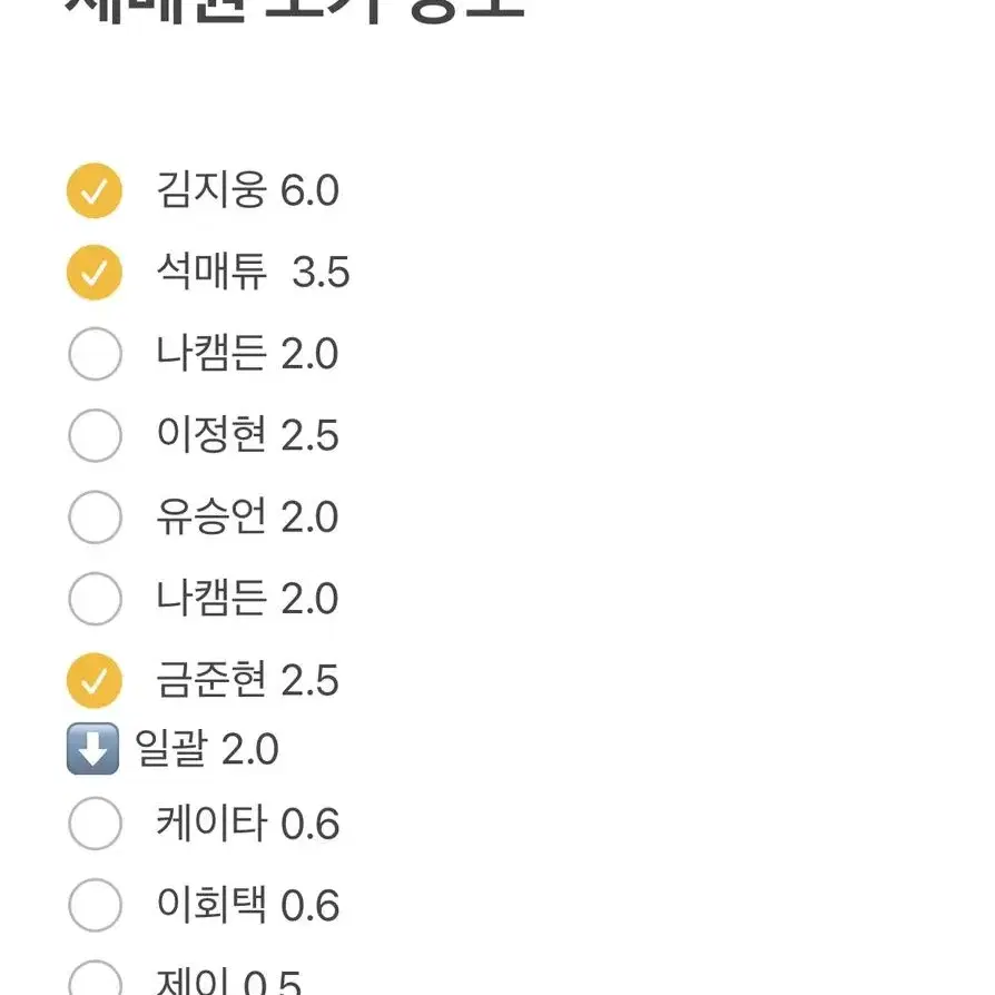 보이즈플래닛 cgv포카 양도