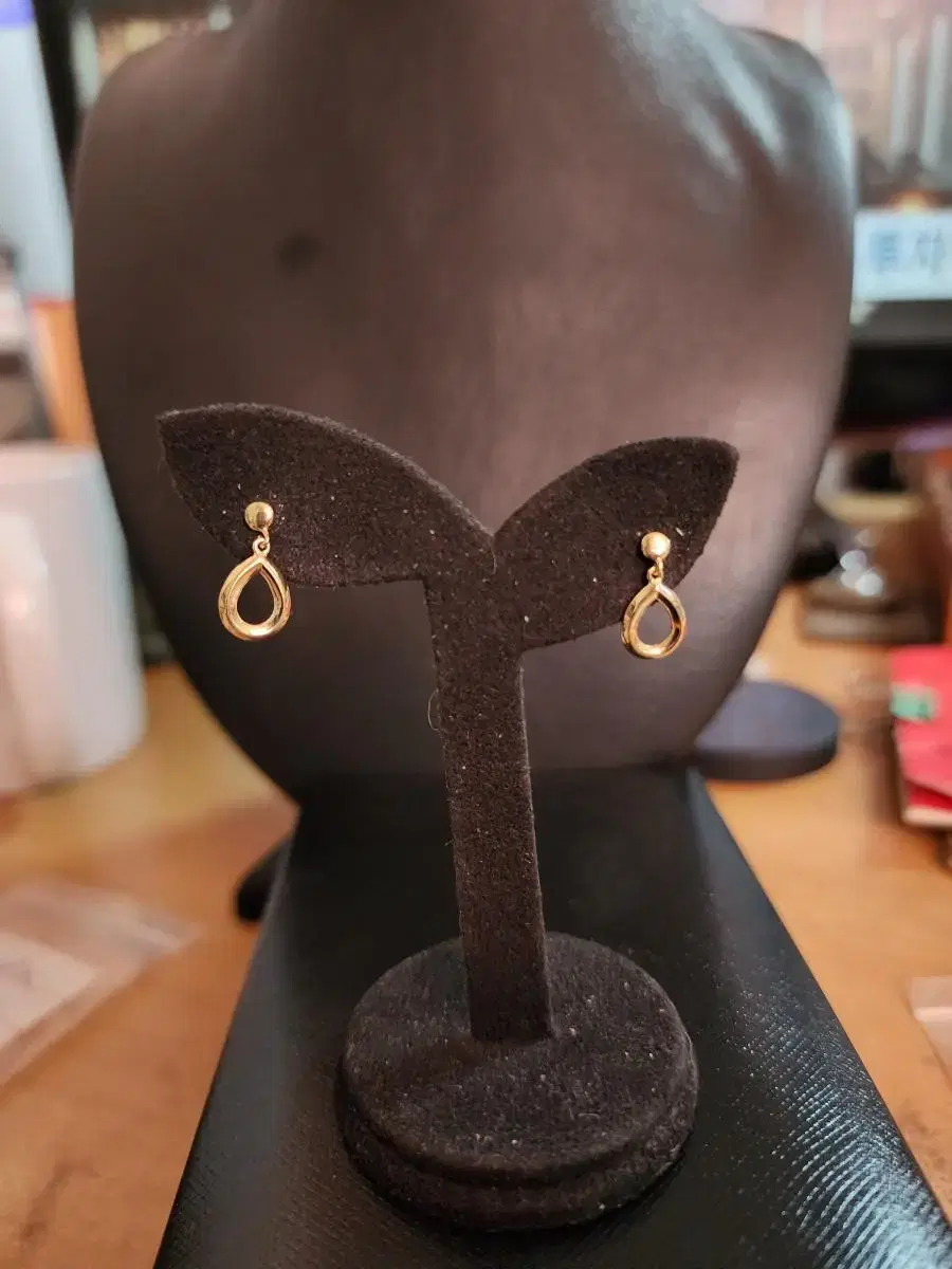 14K Yellow Gold Earrings