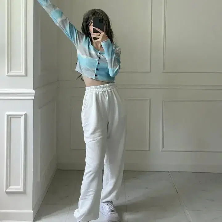 [제니무대의상!] tie-dye crop cardigan