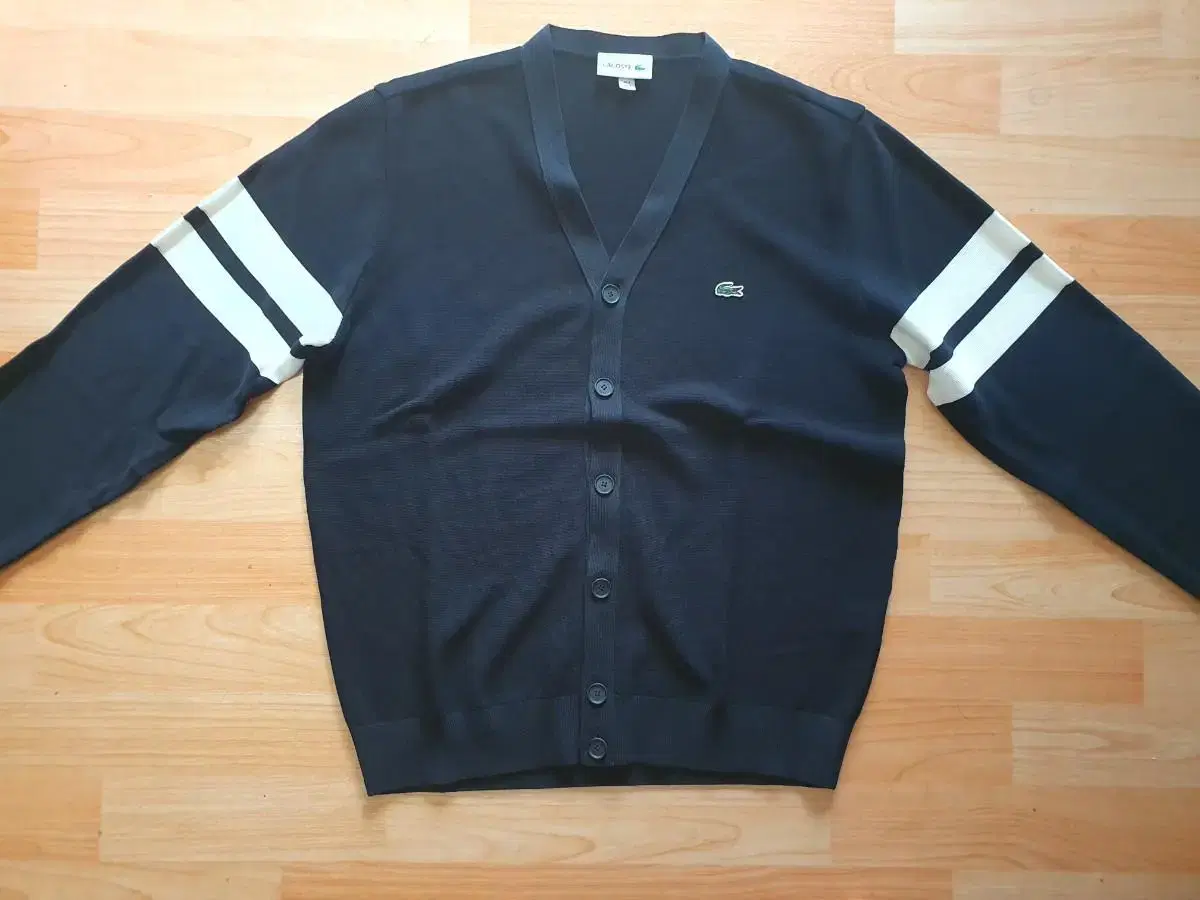 Lacoste Ringless Cardigan Dark Navy 4 sizes for sale