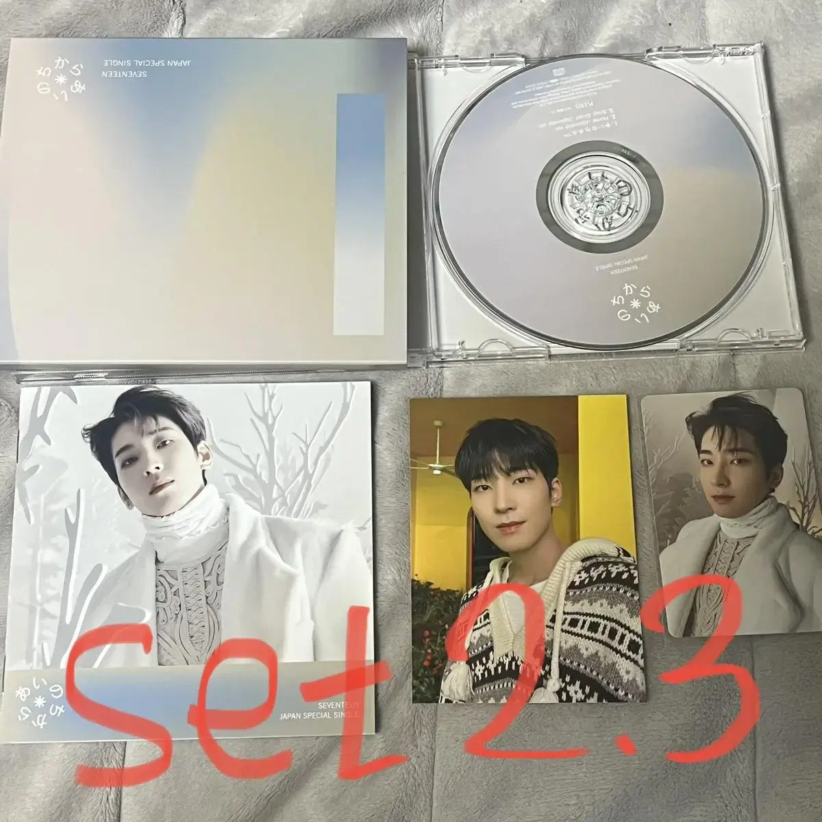 Price drop) wonwoo Unsealed album of Aino Kora, photocard bulk WTS