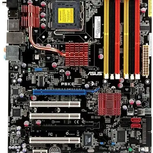 ASUS P5KC+Intel Core 2 Quad Q6600+램4GB