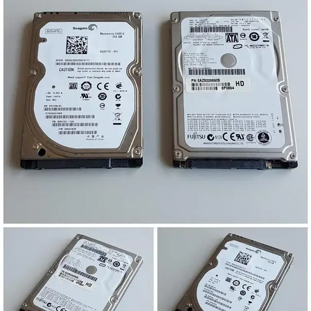 [HDD] SATA 2.5인치 250GB 팝니다.