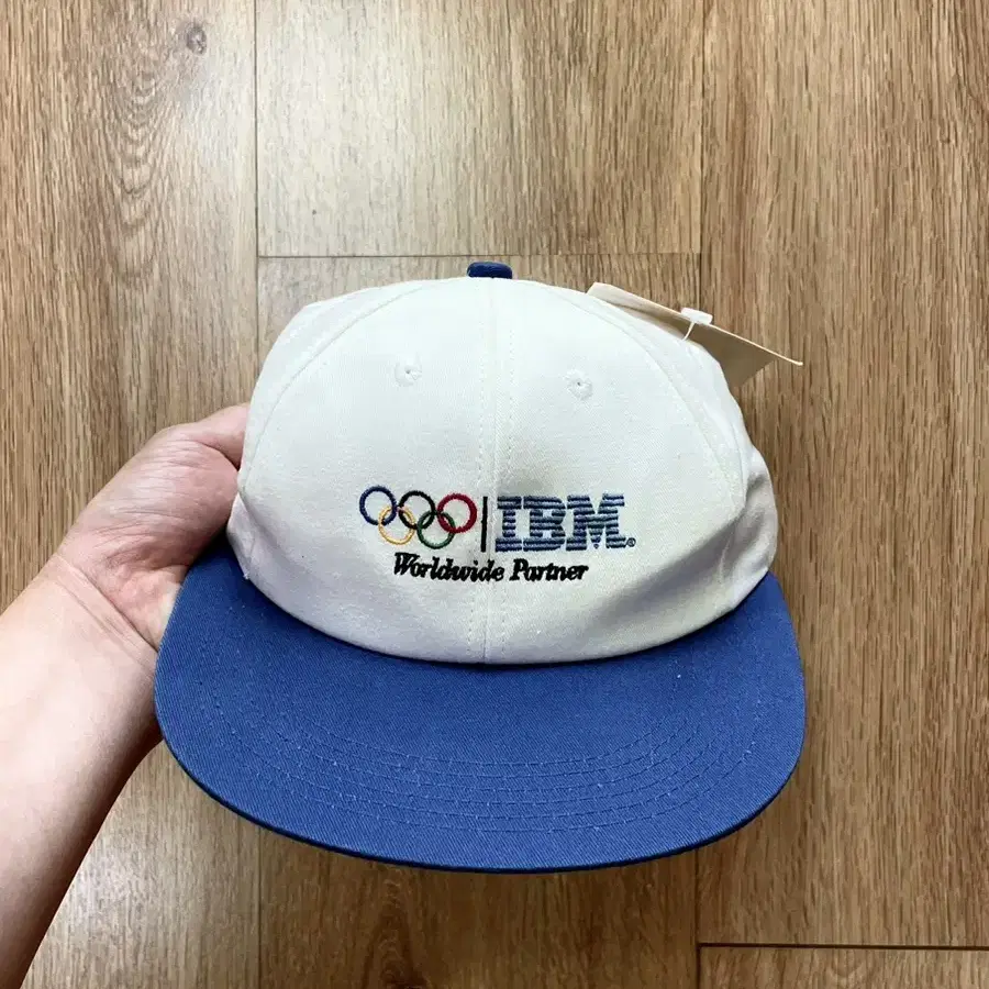 국내 유일 90s Made in USA IBM 올림픽 빈티지 볼캡 모자