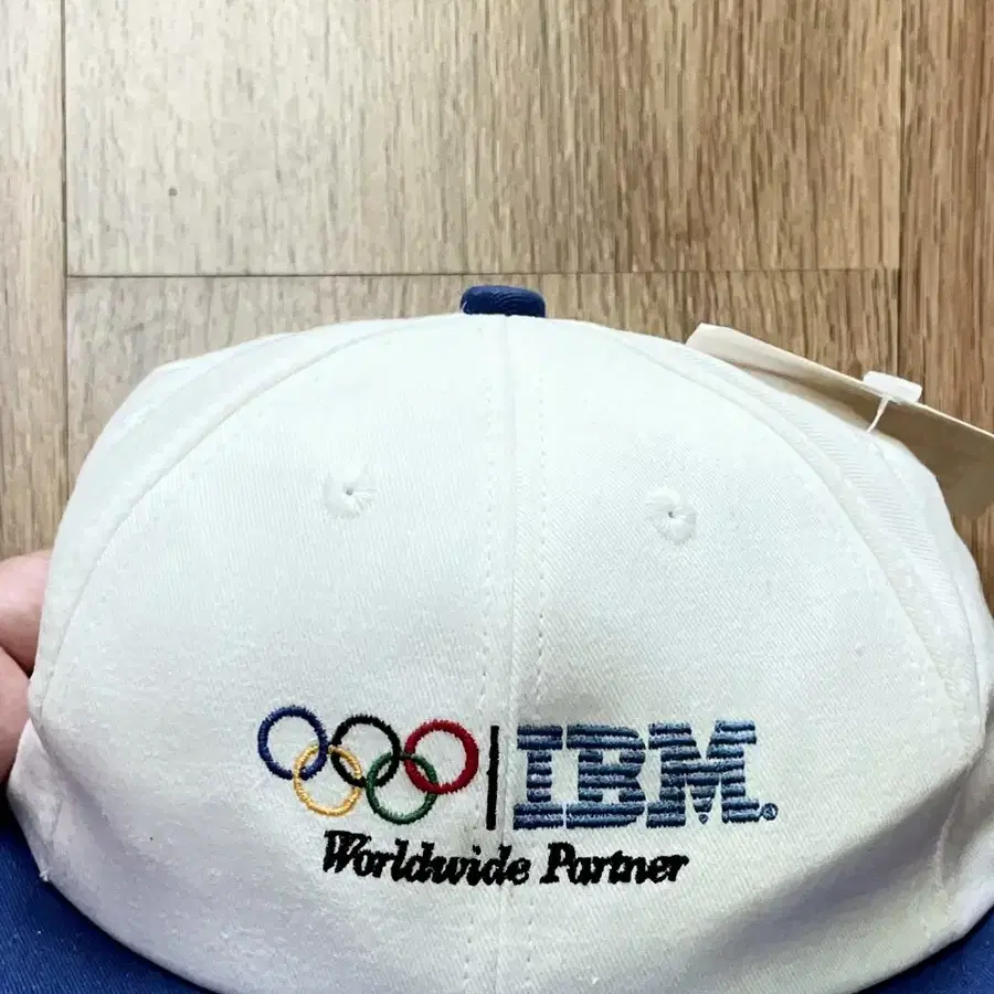 국내 유일 90s Made in USA IBM 올림픽 빈티지 볼캡 모자