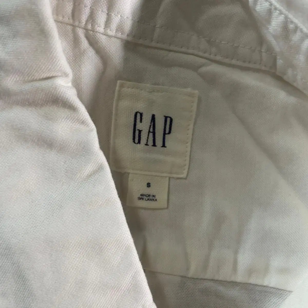 GAP 하와이안 옥스포드 반팔 셔츠