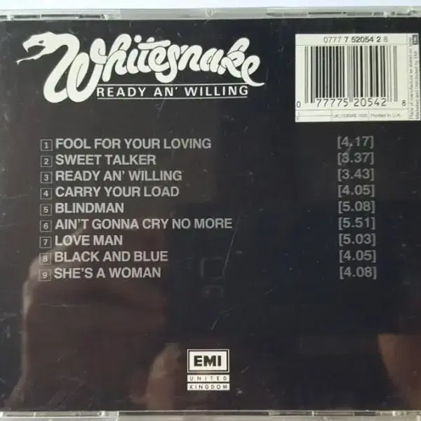 WHITESNAKE CD 4장