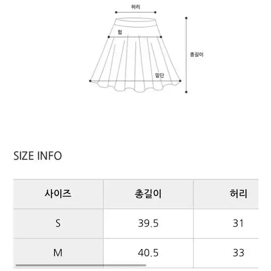 (새상품)스위트글램 화이트 스커트