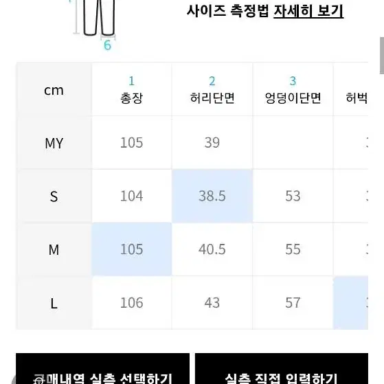 노매뉴얼 체커보드 데님팬츠