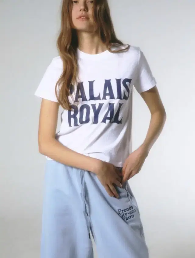 프렌다 PRENDA PALAIS ROYAL CREWNECK TEE WHT