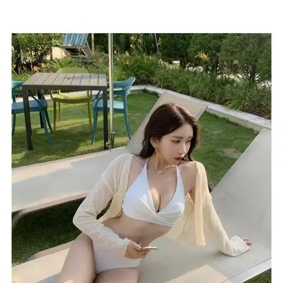 마이빈 슬라임 홀터 비키니 세트 모노키니 수영복 래쉬가드 비치웨어