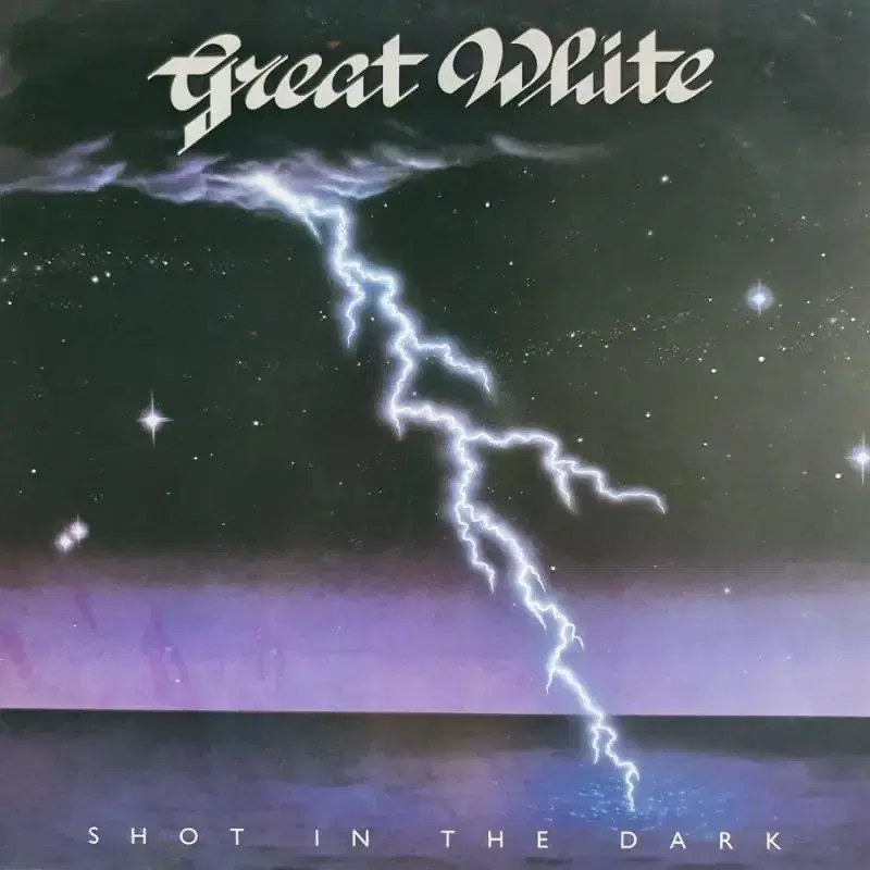 GREAT WHITE - SHOT IN THE DARK LP