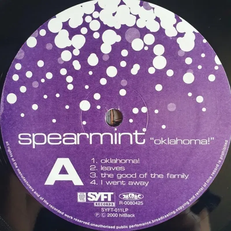 SPEARMINT - OKLAHOMA! LP